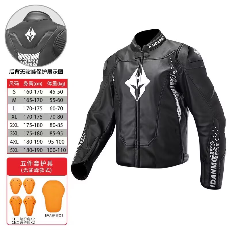 Riding Jacket Leather - Ropa de Motociclista, Chaquetas de Cuero