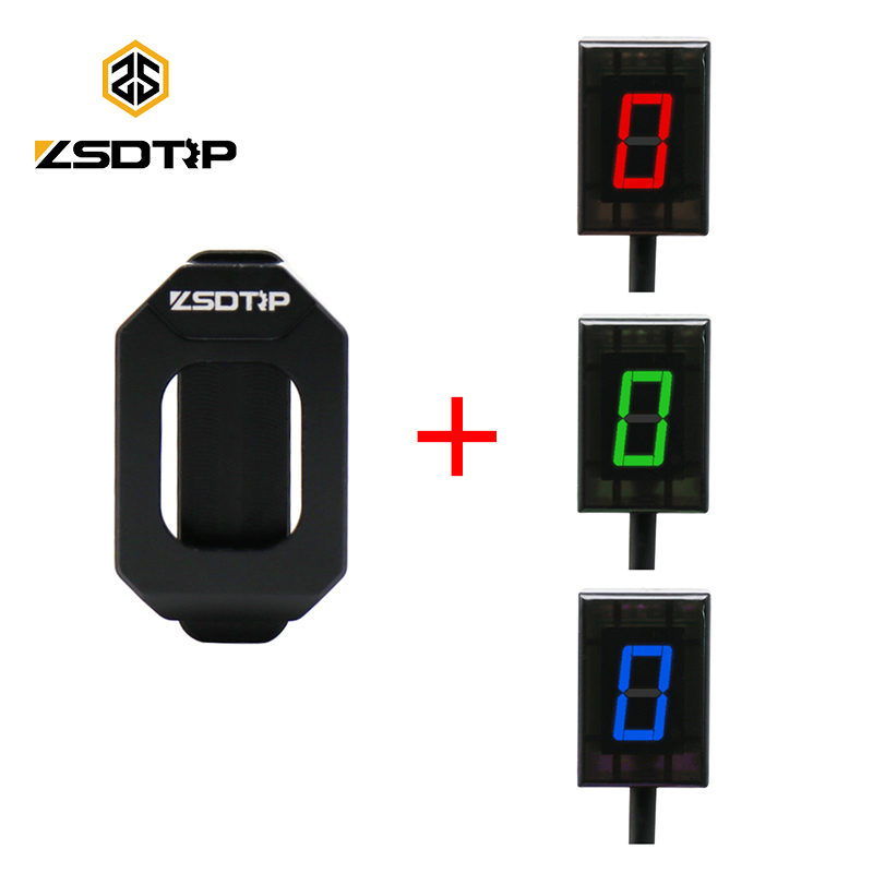 Motorcycle Gear Selector - ZSDTRP Indicador de marcha digital universal