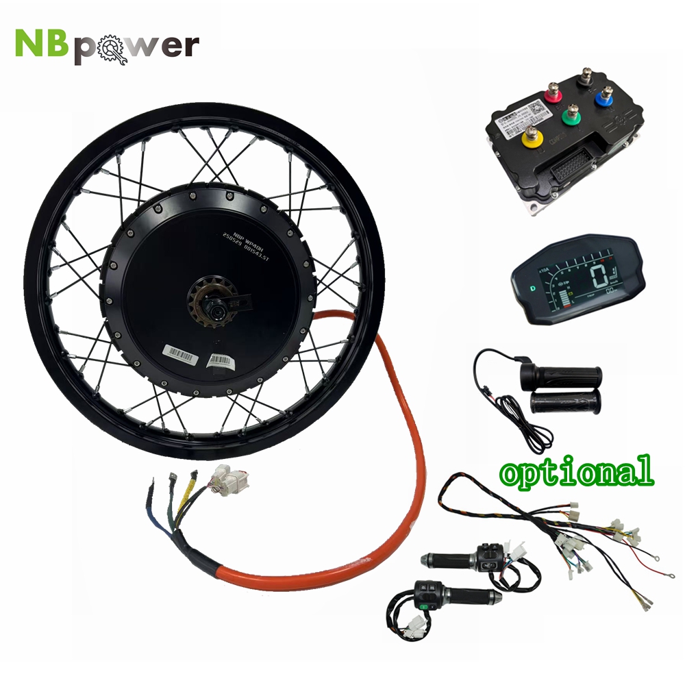 Motorcycle Gear Hub - Kit de bicicleta eléctrica NBpower/QS273 V3