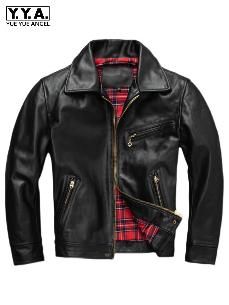 Riding Jacket Leather - Chaqueta de Cuero Genuino 100% Piel