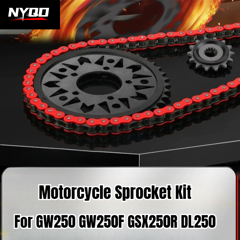 Motorcycle Gear Oil For Chain - Kit de Cadena y Piñón de