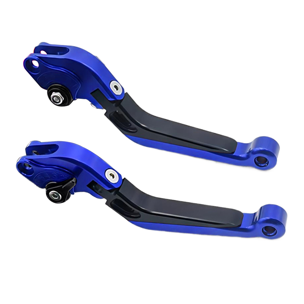 1 par de manijas de palanca de - Motorcycle Gear Blue reseña y precio