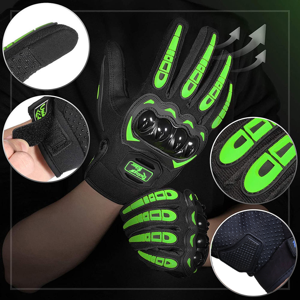 Guantes de Motociclismo para H - Motorcycle Gear Blue reseña y precio