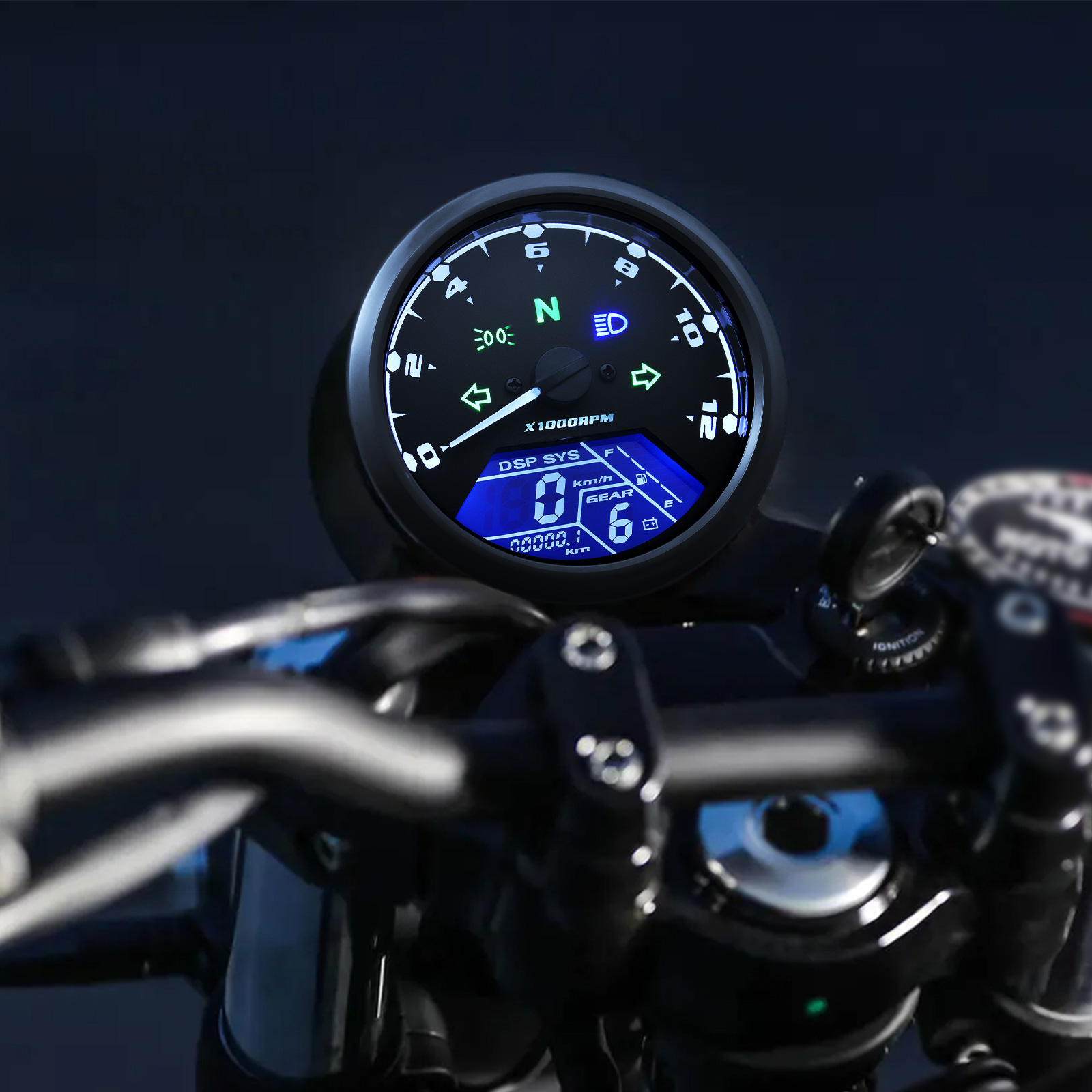 Velocímetro Universal para Mot - Motorcycle Gear Selector reseña y precio