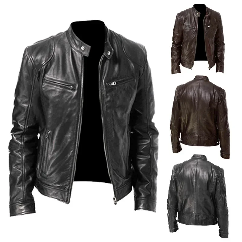 Chaqueta de cuero para motocic - Riding Jacket Leather reseña y precio