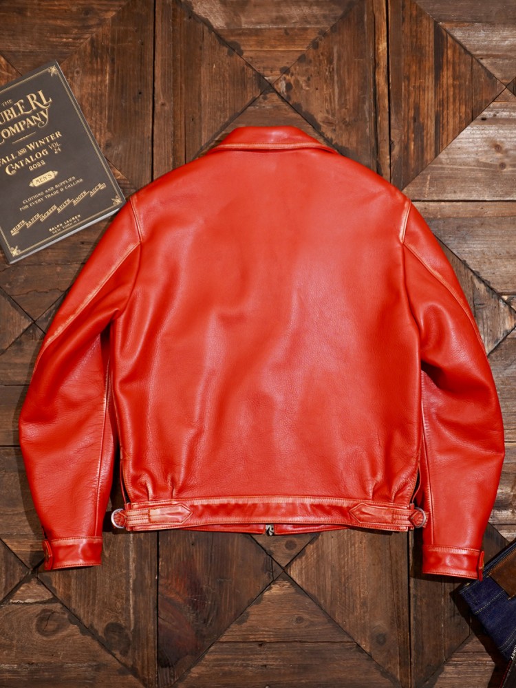 Chaqueta de cuero genuino de v - Riding Jacket Leather reseña y precio