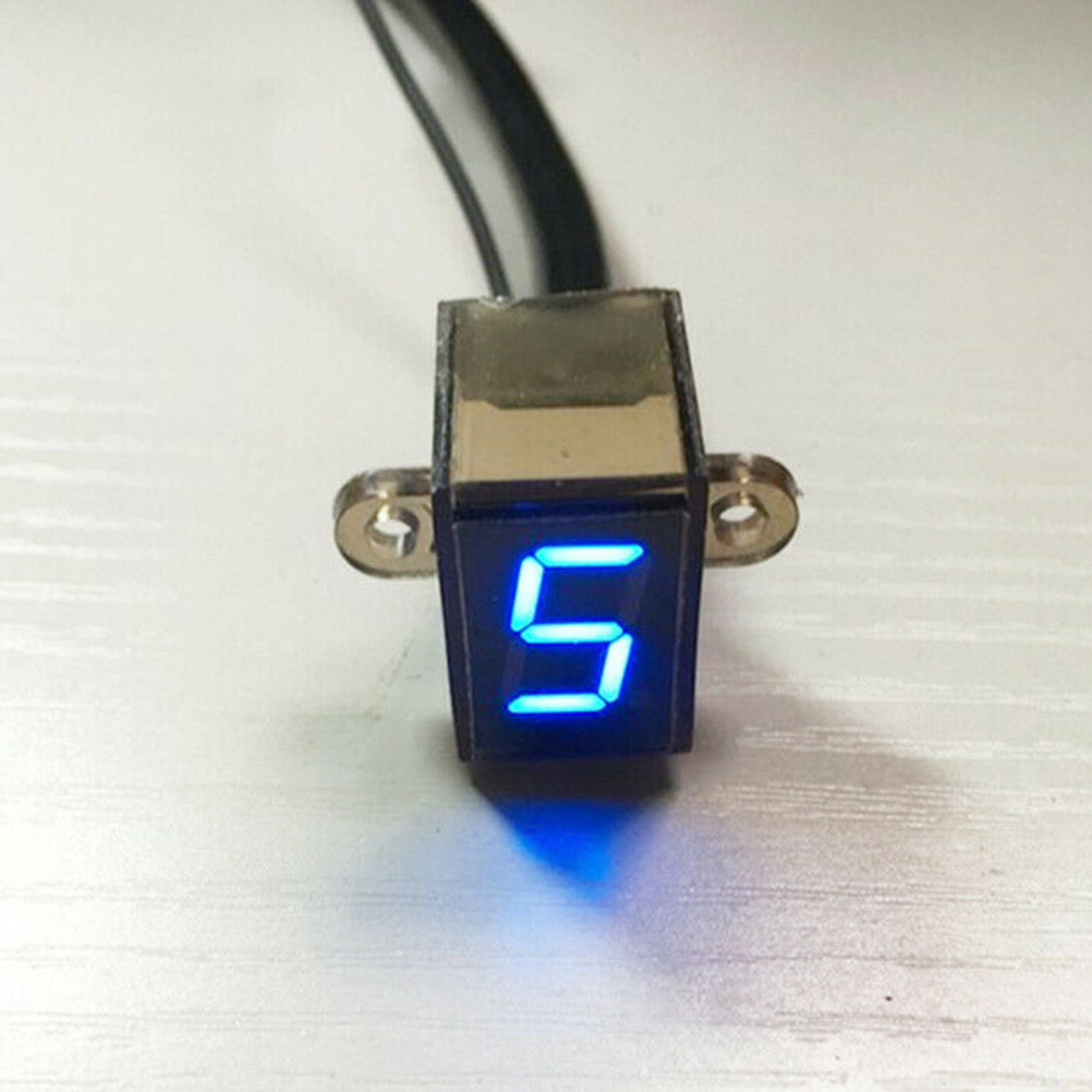 N-6 para Indicador de Marcha d - Motorcycle Gear Blue reseña y precio