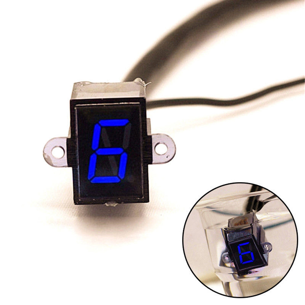 N-6 para Indicador de Marcha d - Motorcycle Gear Blue reseña y precio