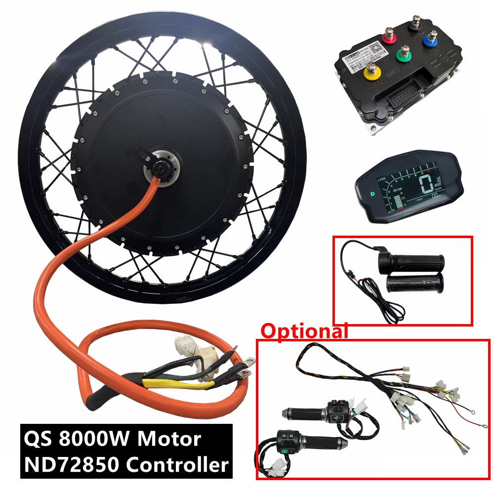 Kit de bicicleta eléctrica NBp - Motorcycle Gear Hub reseña y precio