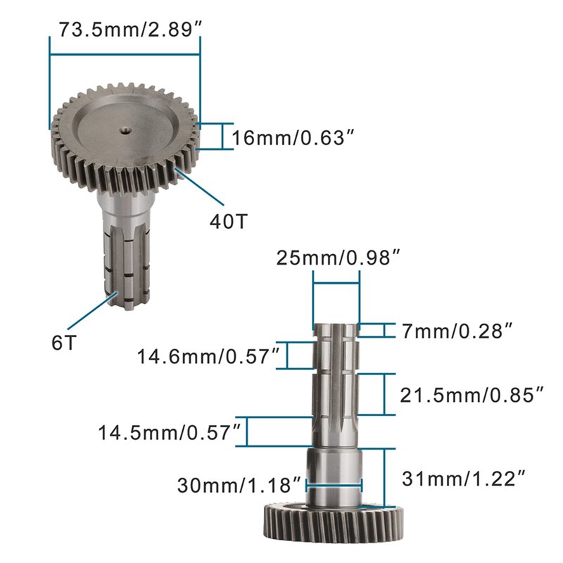5X Engranaje de Transmisión de - Gearbox Motorcycle reseña y precio