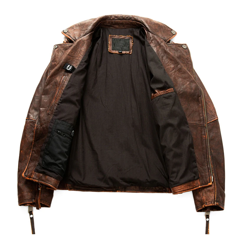 Chaqueta de cuero Natural para - Riding Jacket Leather reseña y precio