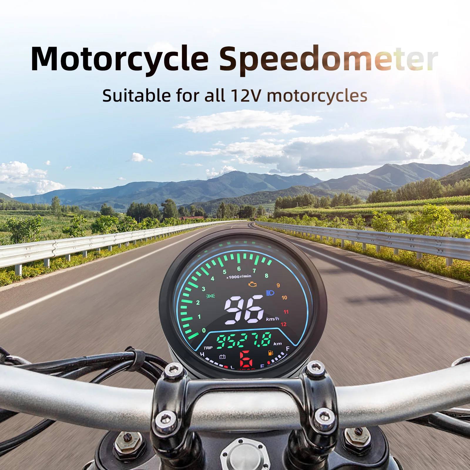 Velocímetro Universal para Mot - Motorcycle Gear Selector reseña y precio