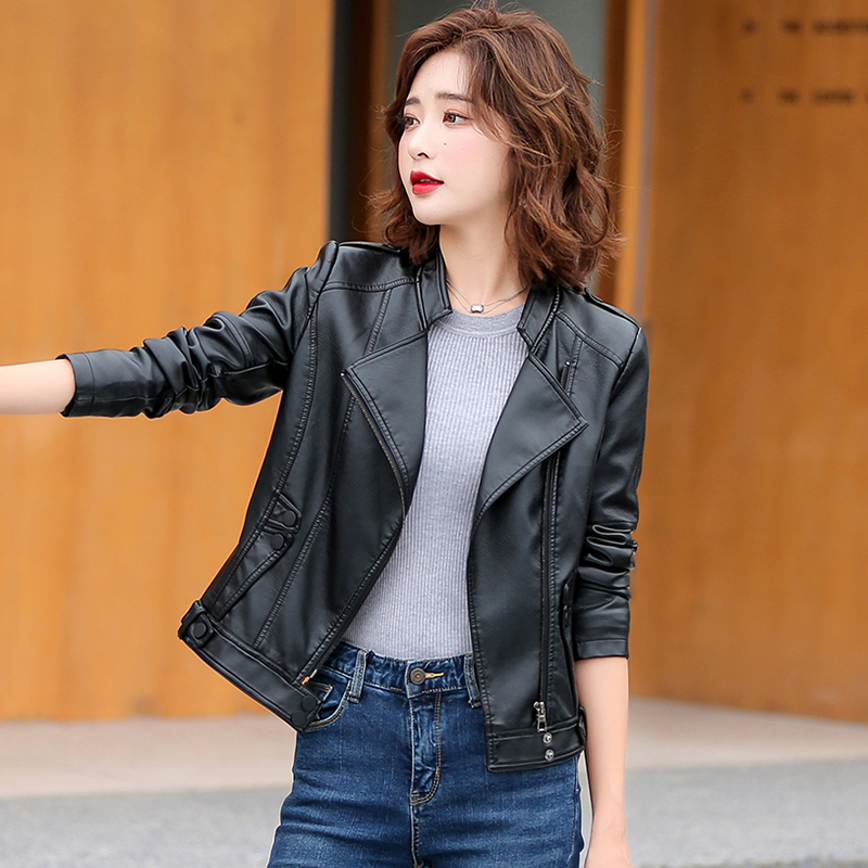 M-5XL Nuevo Mujer Cuero partid - Riding Jacket Leather reseña y precio