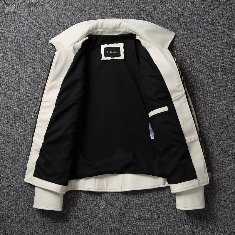 Chaqueta de cuero genuino para - Riding Jacket Leather reseña y precio