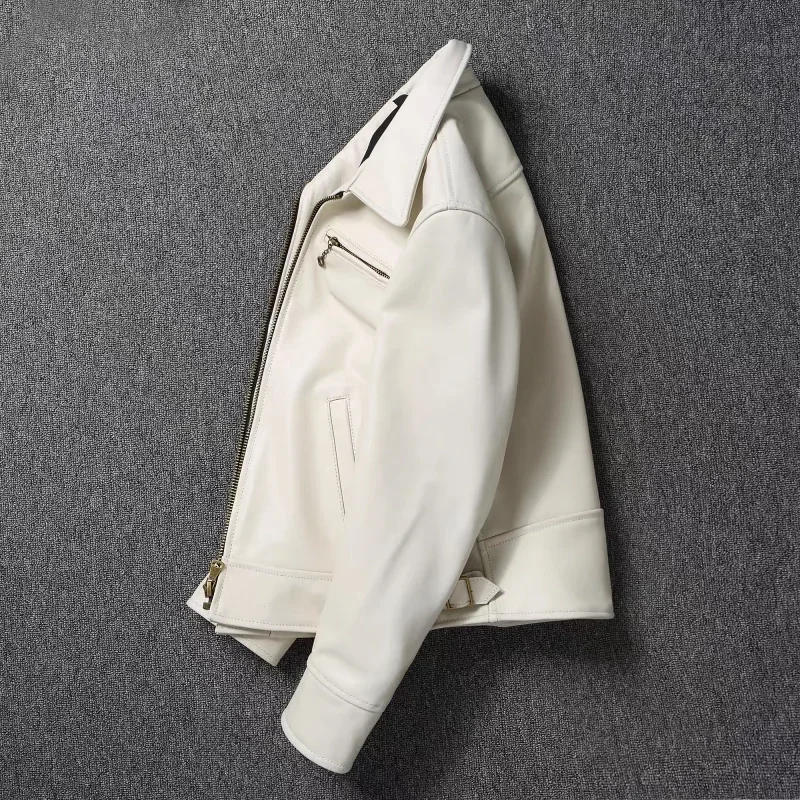 Chaqueta de cuero genuino para - Riding Jacket Leather reseña y precio
